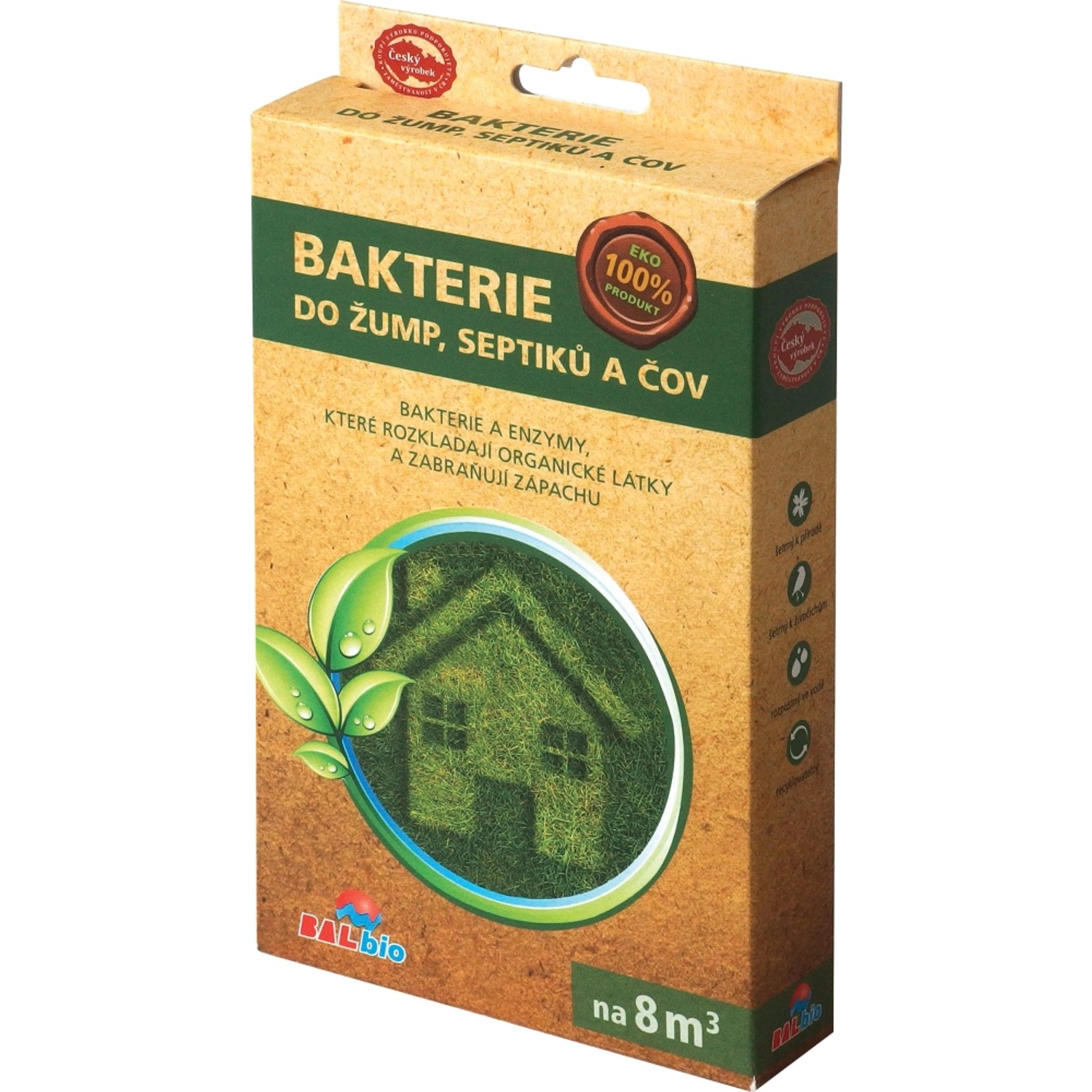 BALbio Bakterie do septiků, žump a čističek 100 g