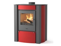 HS Flamingo Krbová kamna AMOS červená 690 x 855 x 492 mm HS Flamingo Krbová kamna AMOS červená 690 x 855 x 492 mm
