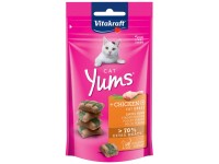 Vitakraft Pochoutka pro kočky Cat Yums kuřecí s trávou 40 g