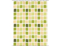 Kleine Wolke Sprchový závěs Sonny zelený 180 x 200 cm