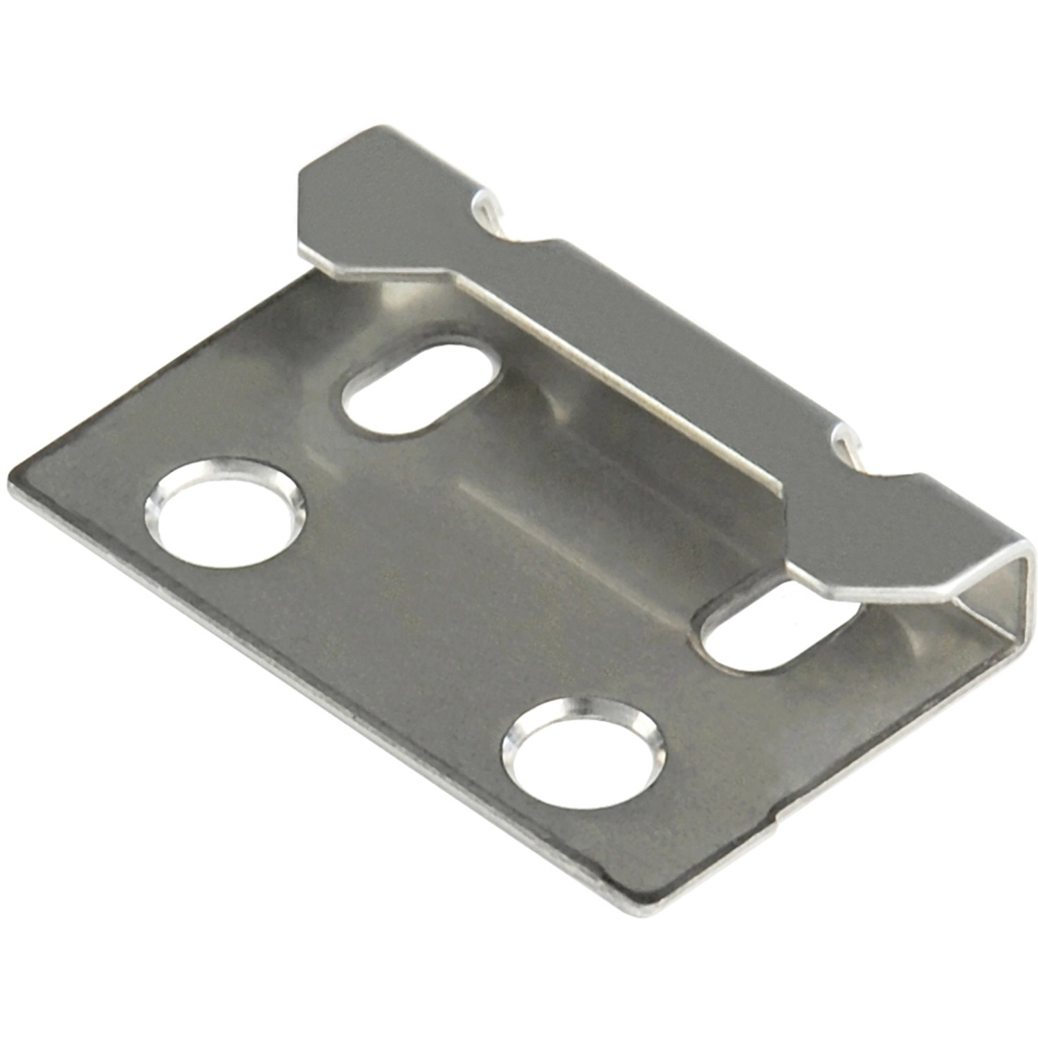 Kovalex Montážní klip koncový, nerezová ocel, stříbrná, 10 ks