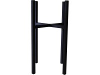 Kovový stojan na květiny Owen, černá, pr. 16,5 x 25 cm