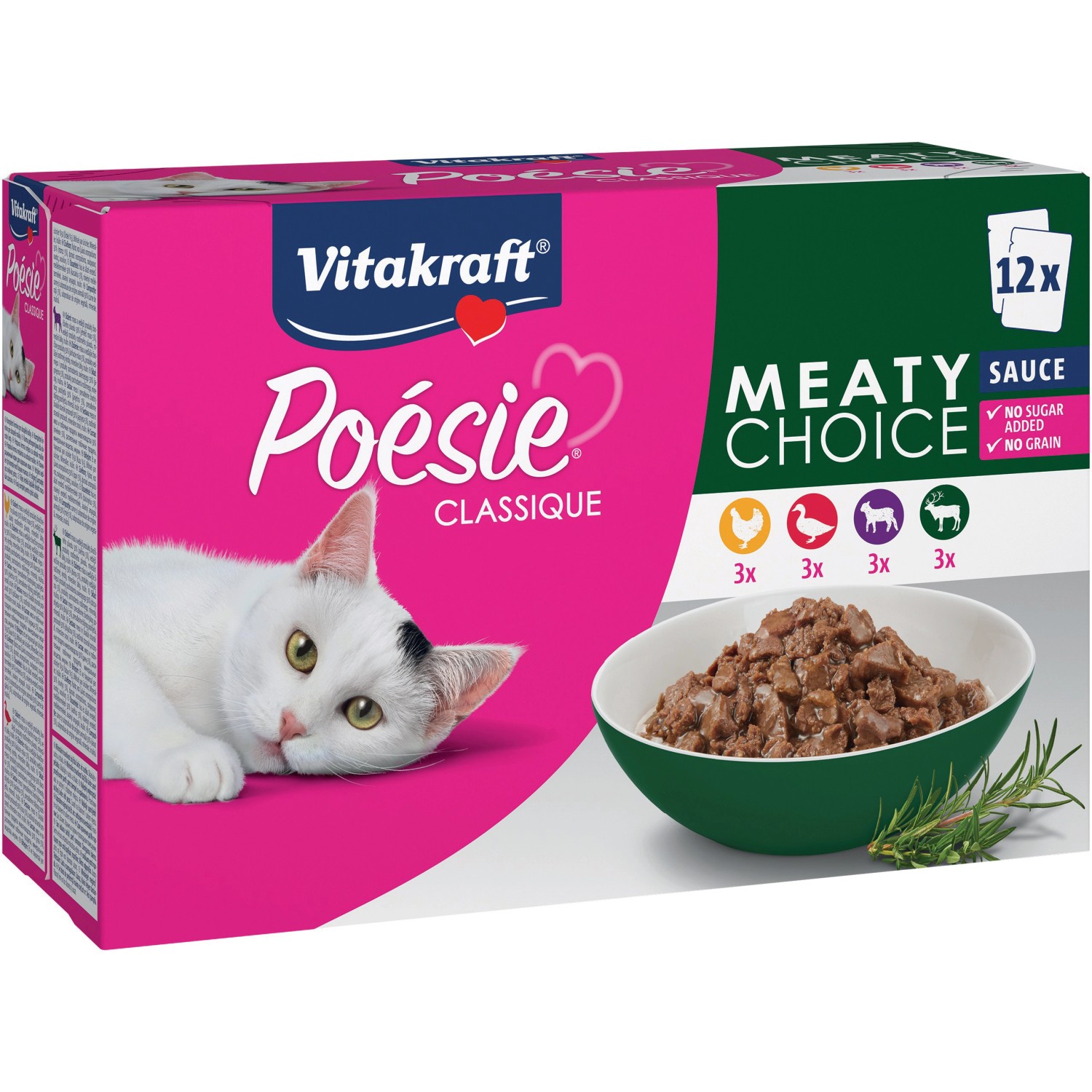 Vitakraft Poésie Classique Sauce mix 12x85 g