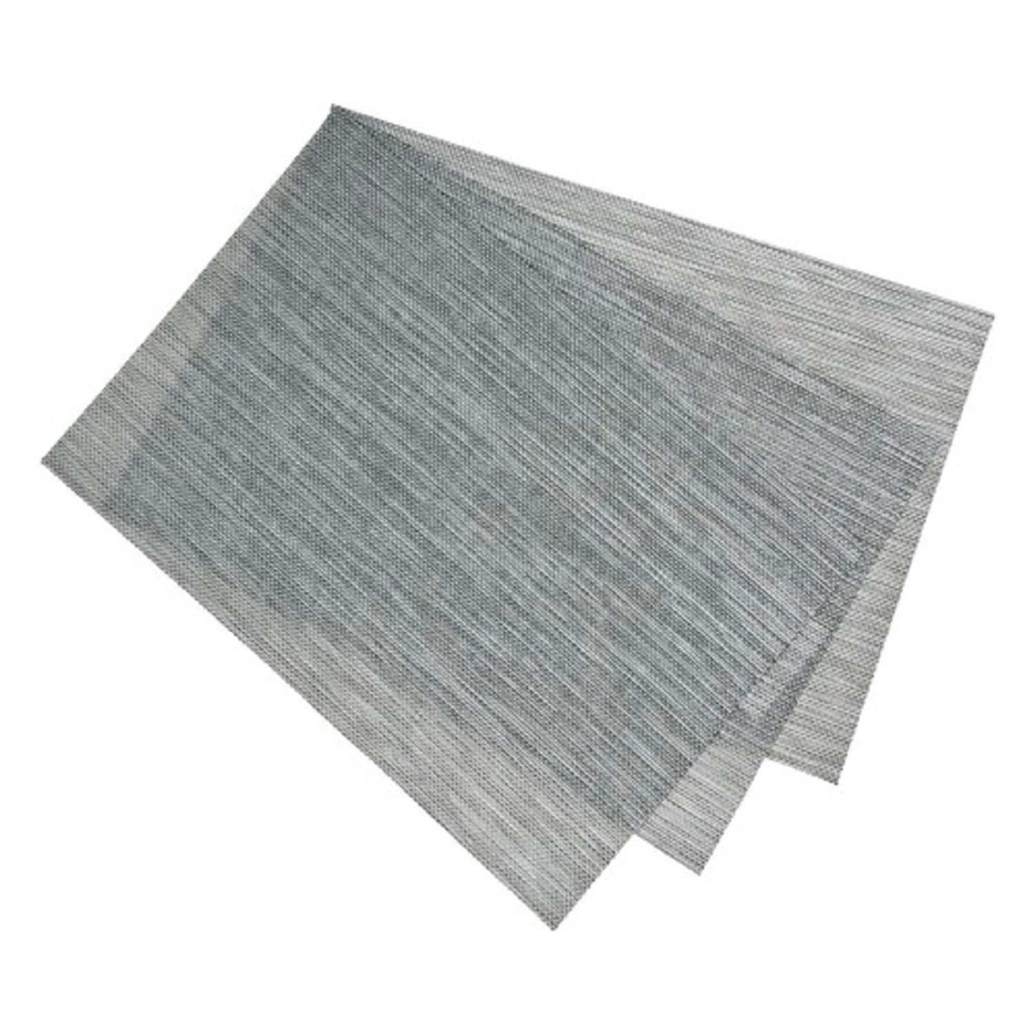 Prostírání PVC, stříbrné, 30 x 45 cm