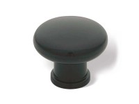 Knoflík 0385 plastový černý 32 mm x 32 mm x 27 mm