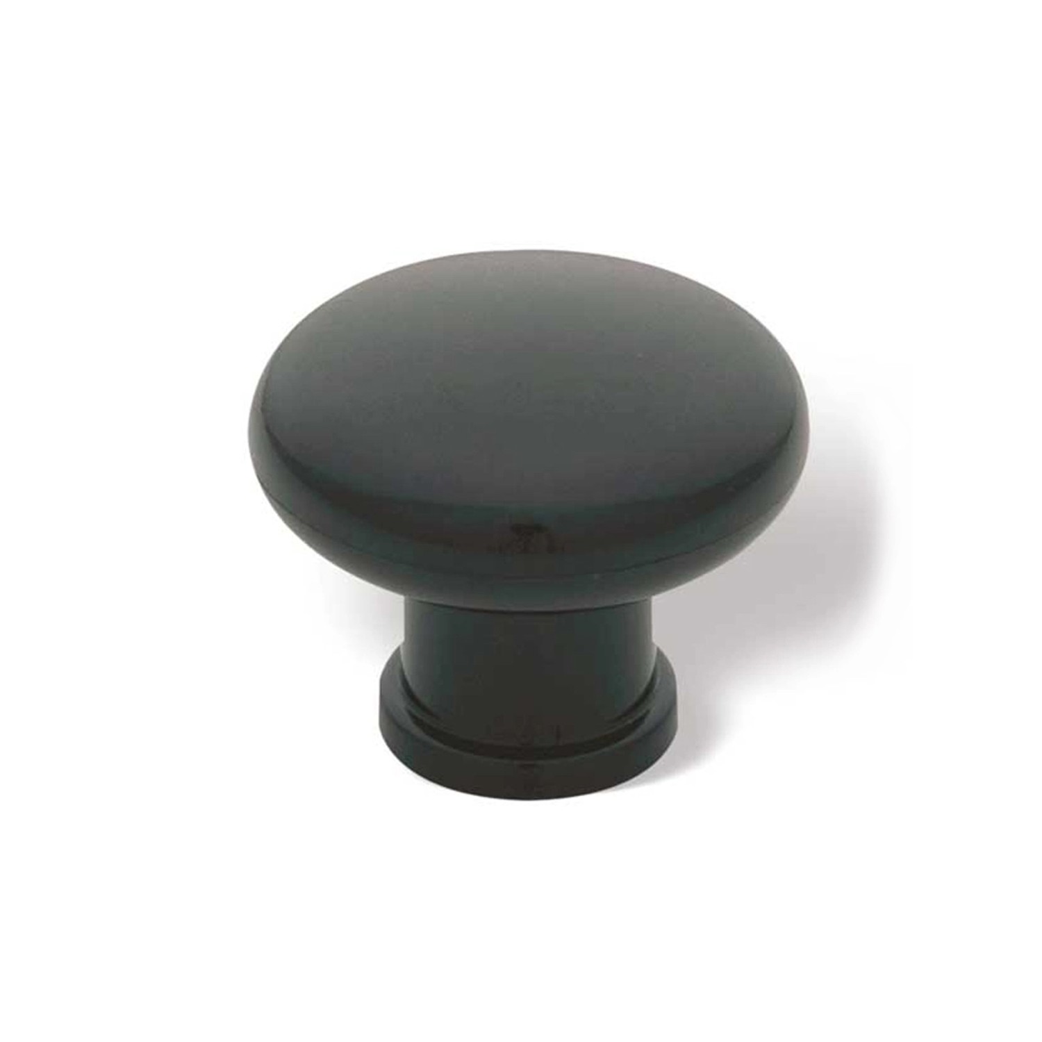 Knoflík 0385 plastový černý 32 mm x 32 mm x 27 mm