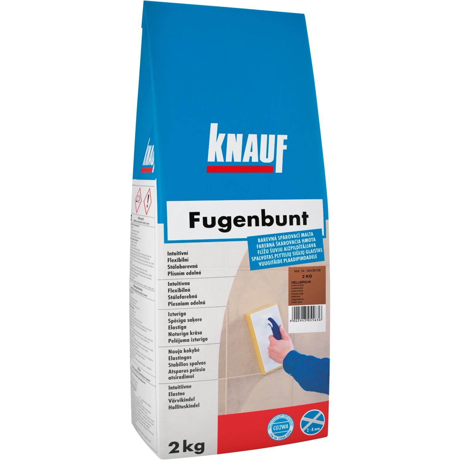 Spárovací hmota Knauf Fugenbunt antracit 2 kg
