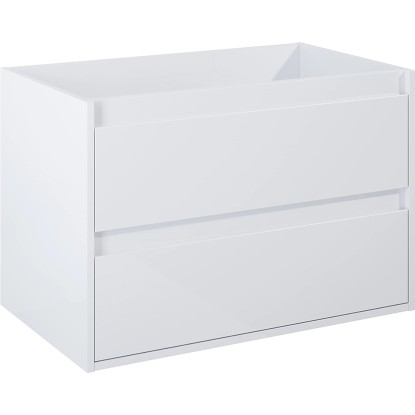 Maximus Skříňka pod umyvadlo Sisi, 2 zásuvky, lesklá bílá, 53 x 80 cm