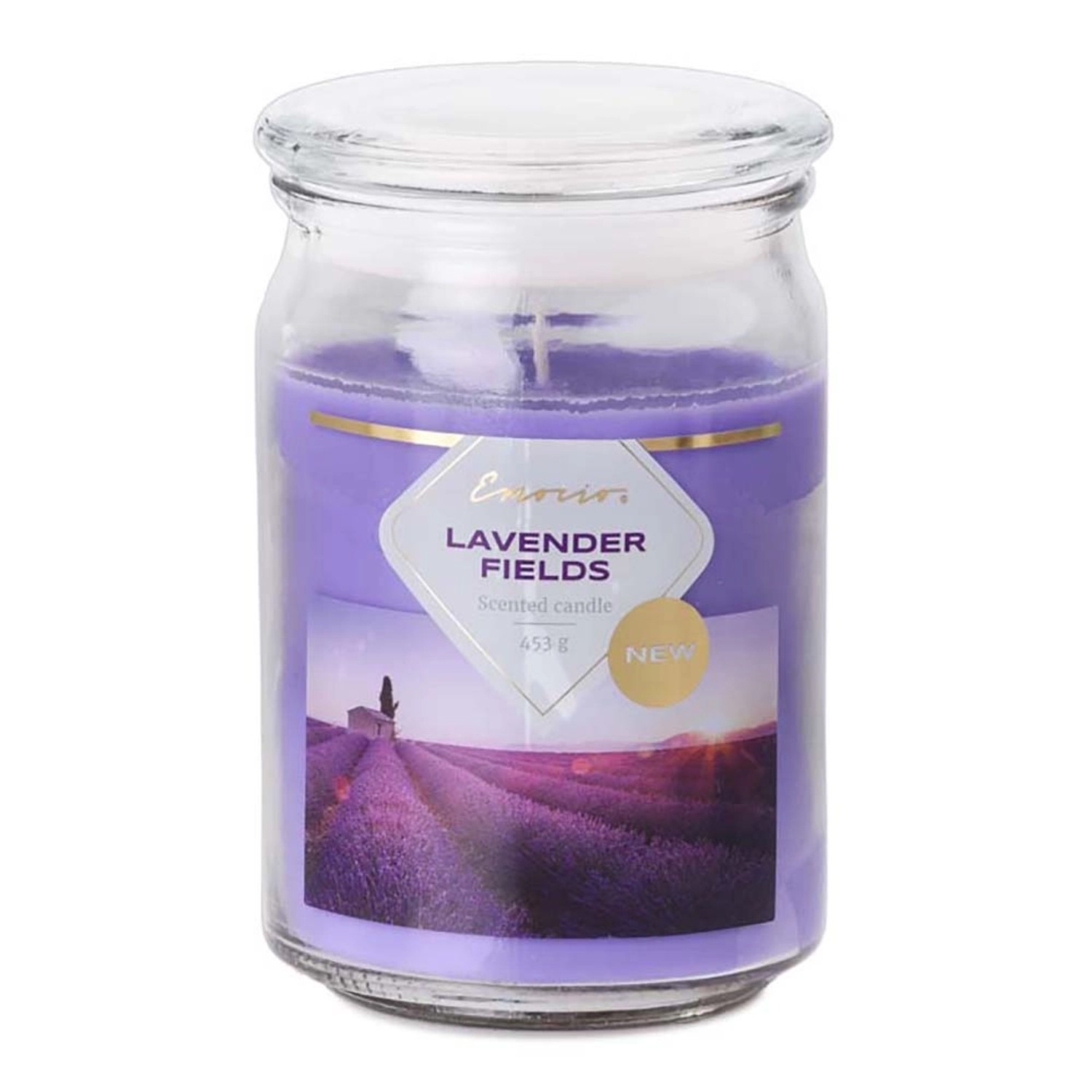 Emocio Svíčka ve skle Lavender Fields 93 x 142 mm