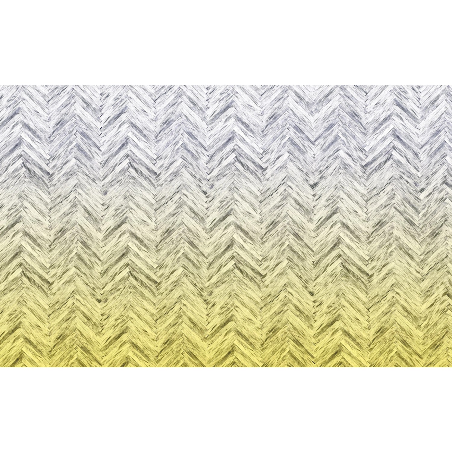 Komar Vliesová fototapeta Herringbone Yellow 400 x 250 cm