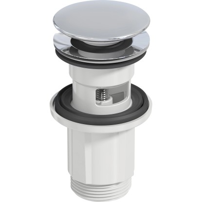 Prevex Umyvadlová výpusť click-clack 1 1/4", nerezová ocel