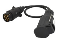 COMPASS Kabel redukční, 7 pólů zástrčka - 13 pólů zásuvka, 0,6 m