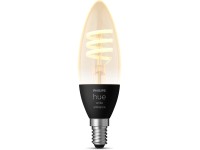Philips Hue Smart žárovka White Ambiance Filament E14 C39 4,6W 2200-4500K 350lm