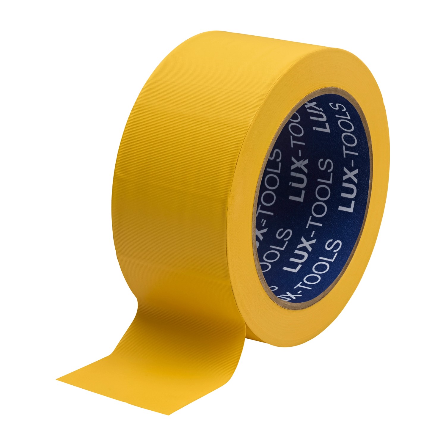 LUX-TOOLS Rýhovaná páska na omítku 33 m x 50 mm žlutá