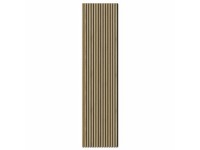 DenPanels Akustický panel ACU-line MELAMIN dub tm. hnědá MDF černá plsť 260x60cm