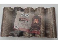 Rekord Dřevěné brikety ROUND bukové 10 kg
