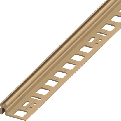 alfer PVC nosný profil Clipstech alfer-fix karamel 16 x 30 x 2000 mm