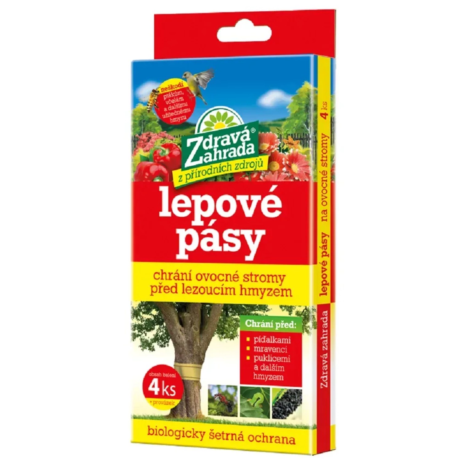 Zdravá zahrada - Lepové pásy