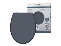Eisl WC sedátko antracitové duroplast s automatickým sklápěním a rychloupínáním Eisl WC sedátko antracitové duroplast s automatickým sklápěním a rychloupínáním