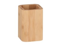 Wenko Kelímek na zubní kartáčky Bambusa, bambus, 7 x 7 x 11 cm
