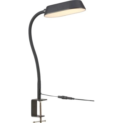Svítidlo LED CIRELLA s upínáním černé, cca 65 x 6 x 9 cm