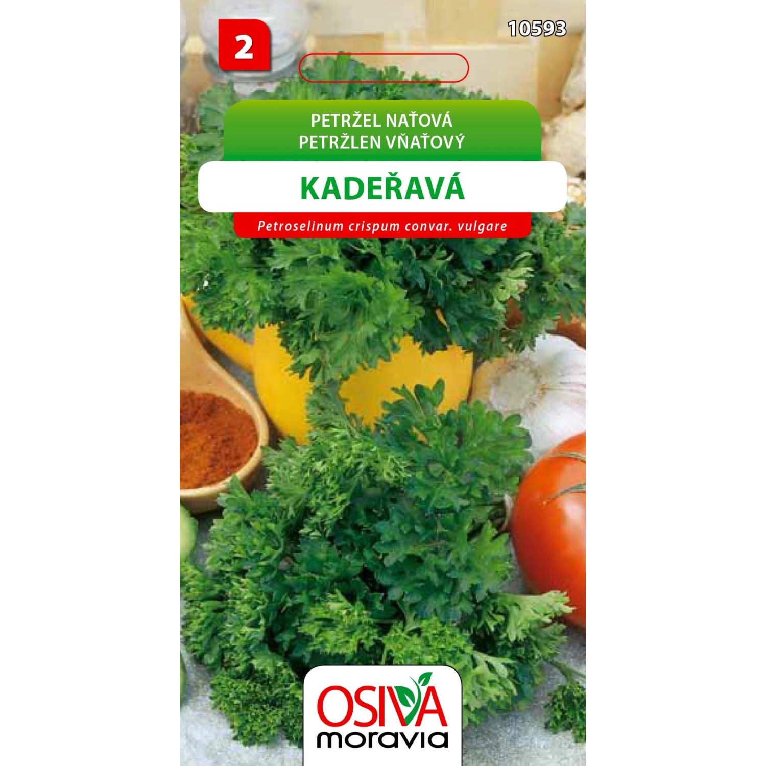 Semínka Petržel naťová Kadeřavá (Petroselinum crispum convar. vulgare)