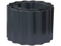 Bellissa Záhonový obrubník vlnkovaný pozinkovaný antracitový 0,9 x 14 x 500 cm