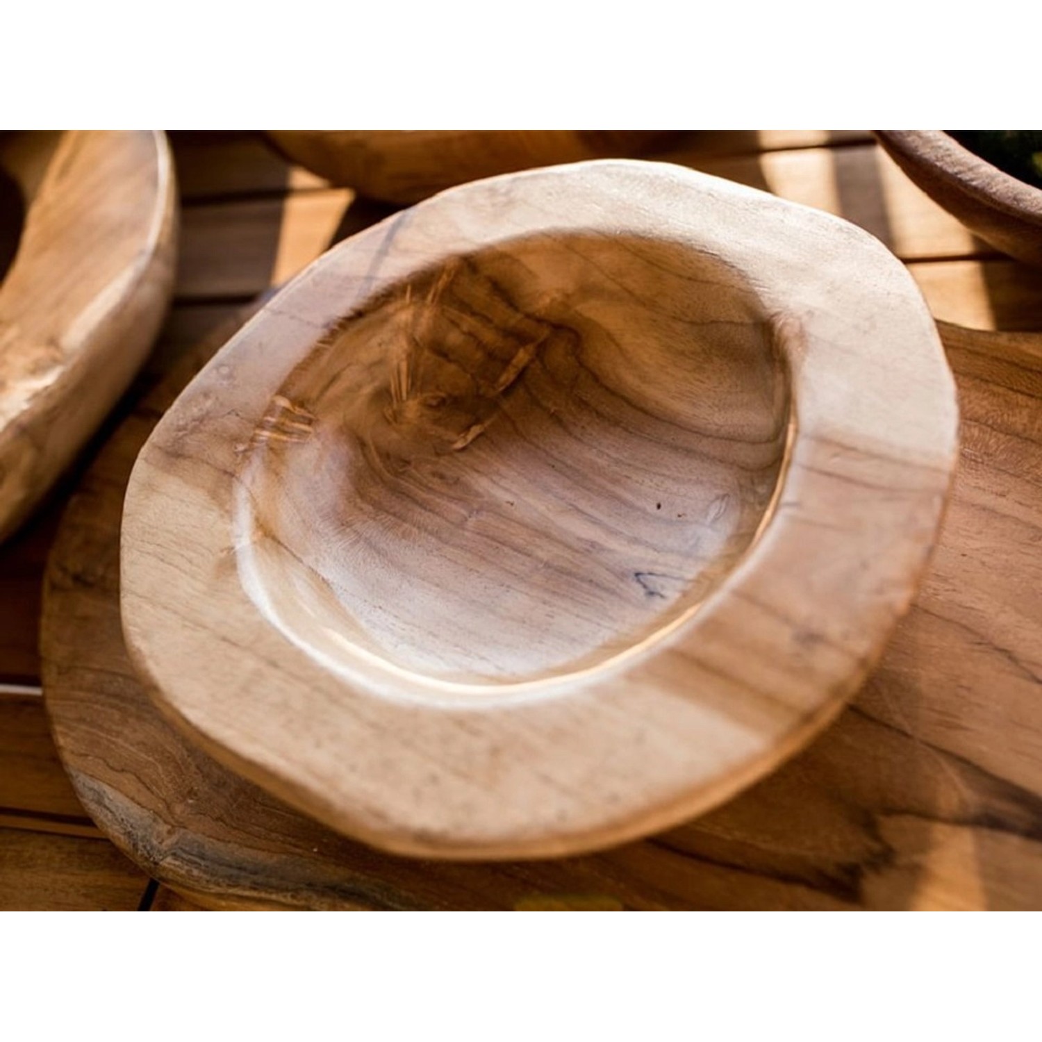 Mísa kulatá teaková, 20 cm