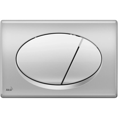 Alcadrain Ovládací tlačítko pro WC moduly M74, chrom-mat/lesk
