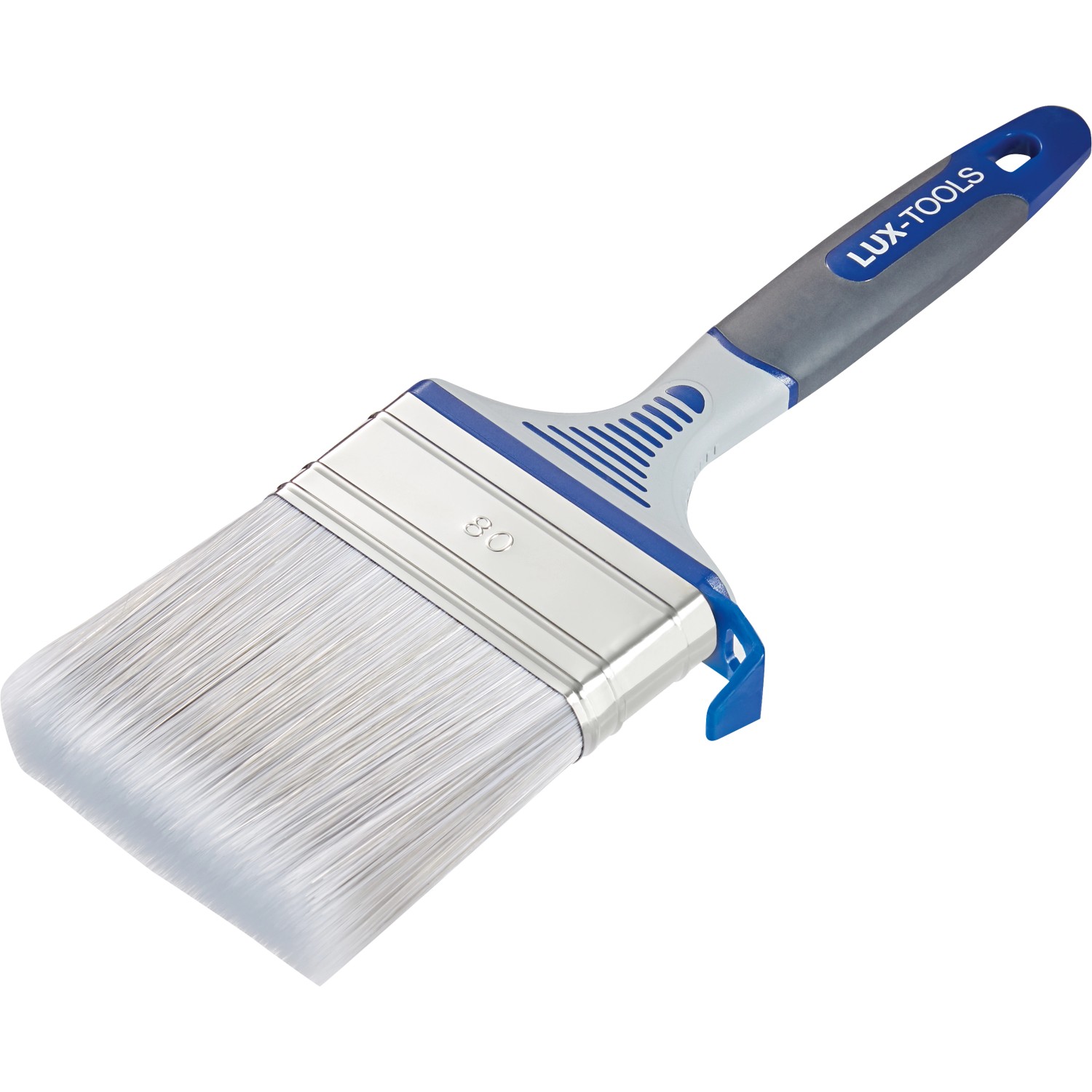 LUX-TOOLS PRO Plochý štětec lakovací 3K s háčkem, 80 x 9 mm