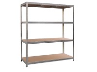 OBI Vysokozátěžový kovový regál HEAVY 4 police max. 1000 kg, 180 x 160 x 60 cm