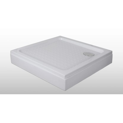 Sanotechnik Sprchová vanička s krytem P18, čtverec, akrylát, 80 x 80 x 15 cm