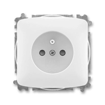 ABB 1násobná zásuvka TANGO 6619A-A06357 B bílá 37 x 73,8 x 73,8 mm