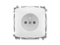 ABB 1násobná zásuvka TANGO 6619A-A06357 B bílá 37 x 73,8 x 73,8 mm