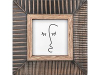 Rámeček na obrázky Ancient Secrets přírodní černý 9,7 cm x 9,7 cm Rámeček na obrázky Ancient Secrets přírodní černý 9,7 cm x 9,7 cm