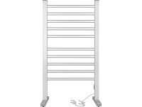 Elektrický topný žebřík Olpe stříbrný, 150 W, 95 x 53 cm