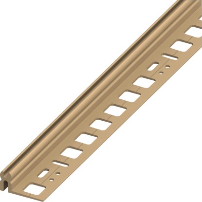 alfer PVC nosný profil Clipstech alfer-fix karamel 16 x 30 x 1000 mm