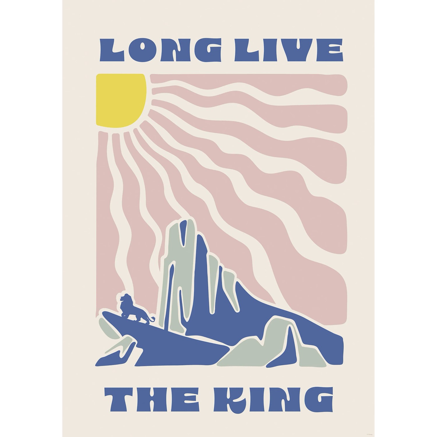 Komar Plakát Disney The Lion King Pride Rock 50 x 70 cm