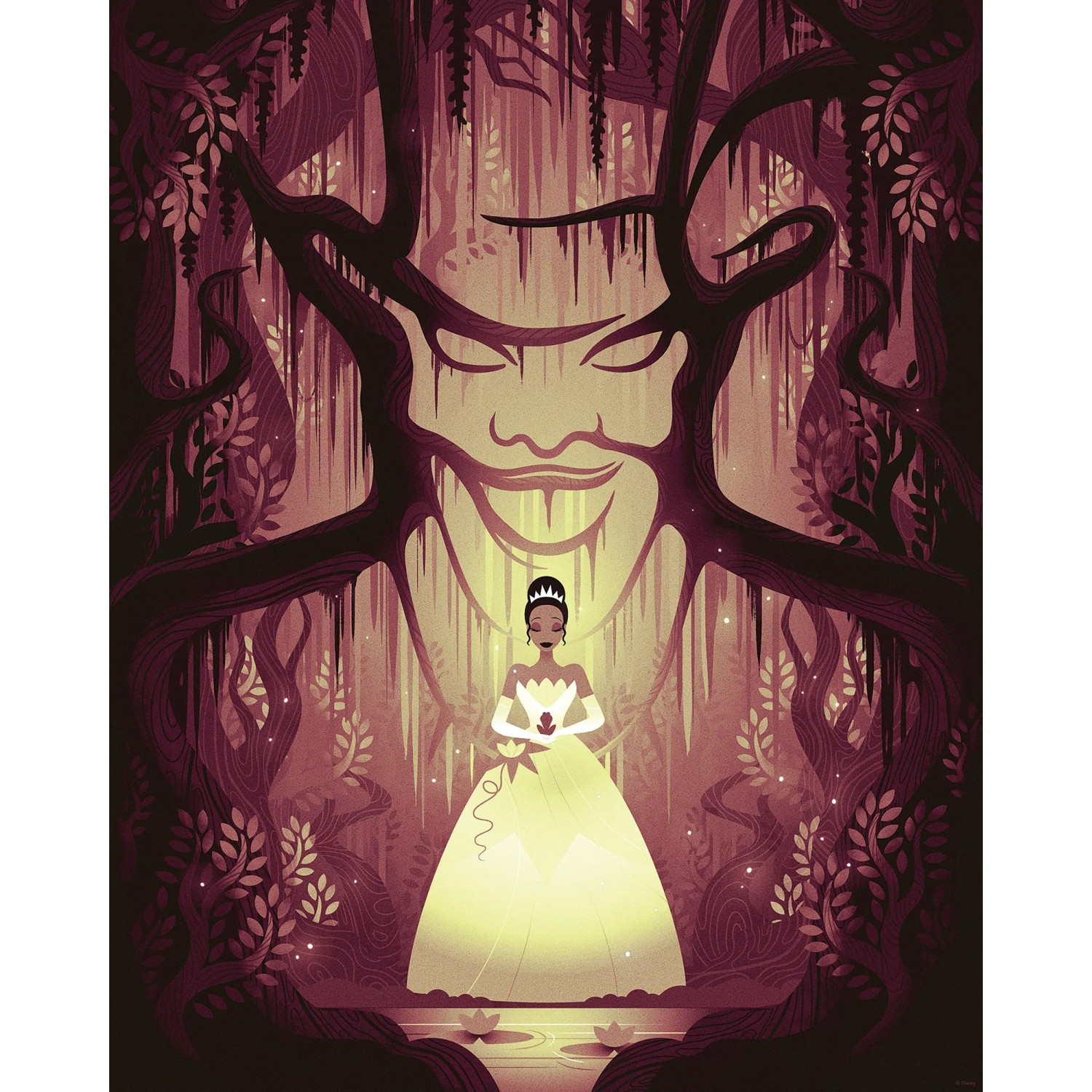 Komar Plakát Disney Tiana Dr. Facilier 40 x 50 cm