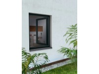 OBI Hliníkový rám se sítí do okna, antracit, 120 x 100 cm