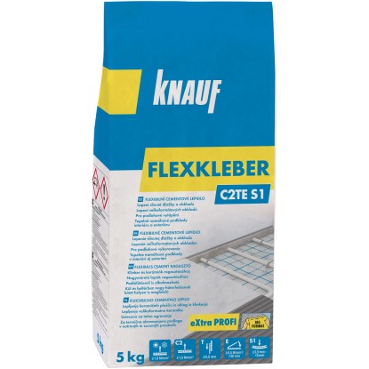 Knauf Cementové lepidlo Flexkleber C2T S1 5 kg