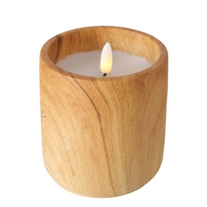 Boltze Home LED svíčka Yuna přírodní pr. 9 x 10,5 cm, 1 ks