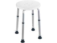 Wenko Stolička do sprchy Secura bílá výškově nastavitelná