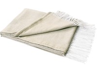 Deka s třásněmi béžová 120 x 160 cm Deka s třásněmi béžová 120 x 160 cm