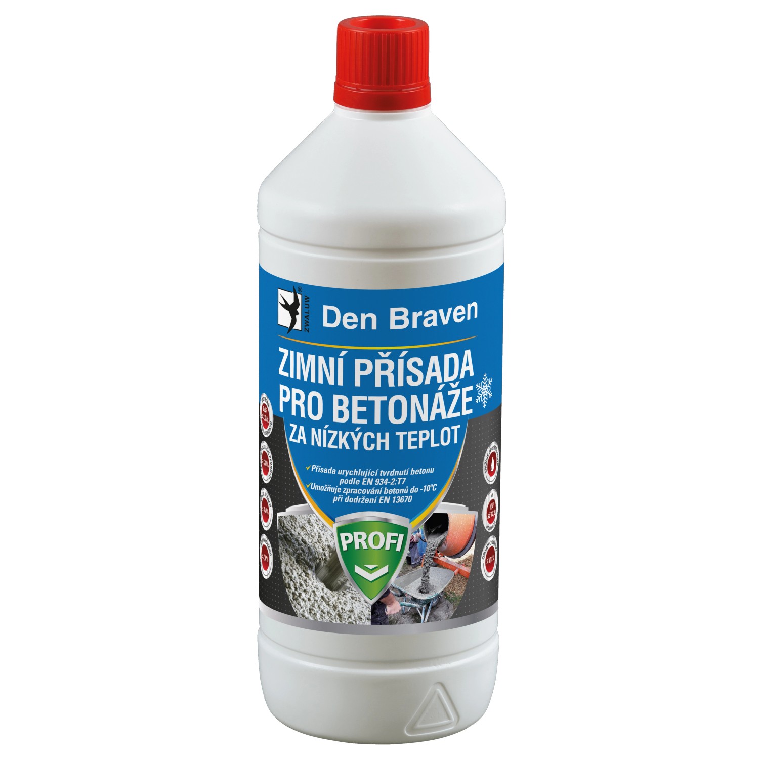 Zimní přísada pro betonáže za nízkých teplot 1litr RL