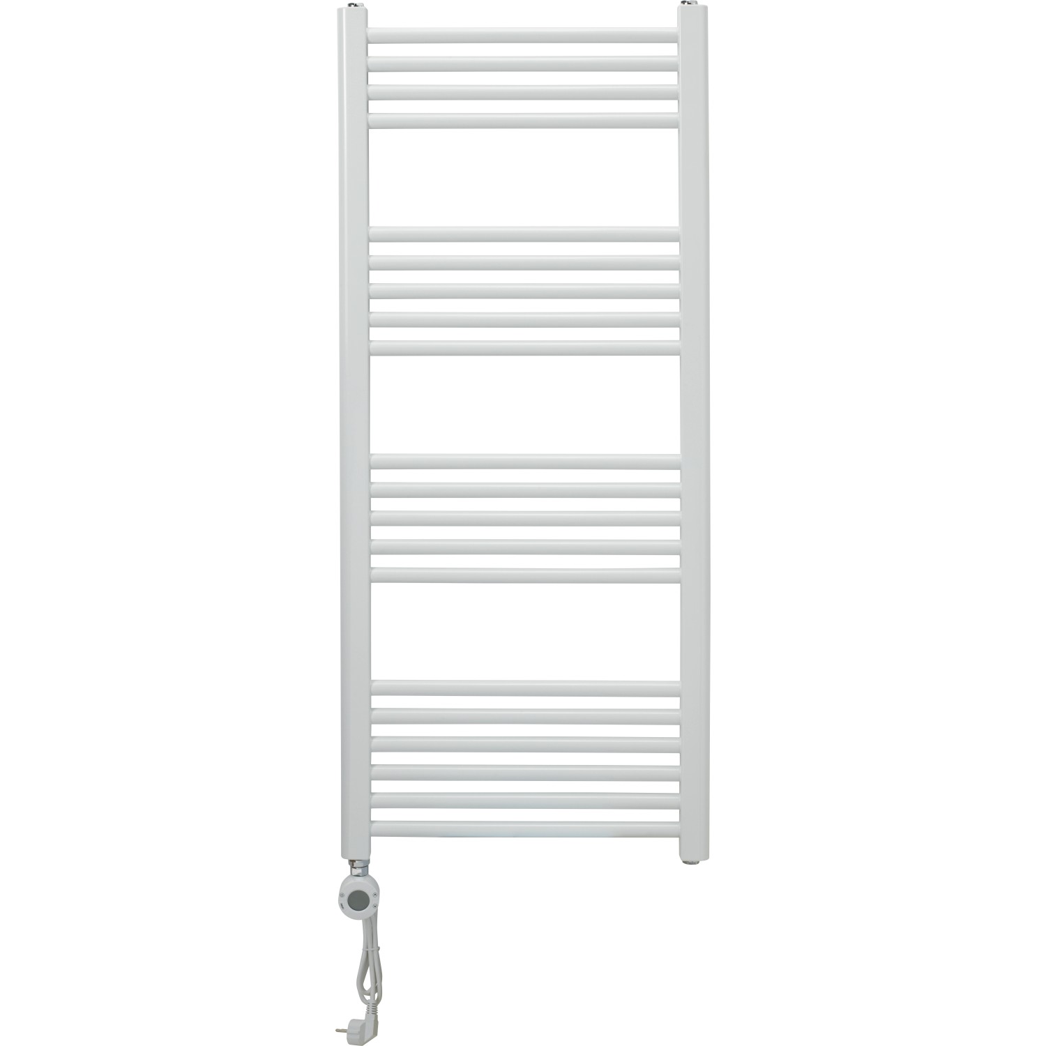 VLC Elektrický koupelnový radiátor Wuppertal bílý 700 W, 50 x 120 cm