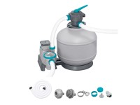 Bestway Písková filtrace s časovačem, 11 355 l/h 500 W, pr. 480 mm
