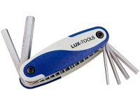 LUX-TOOLS Sada s držákem klíčů na vnitřní šestihrany 6dílná Comfort