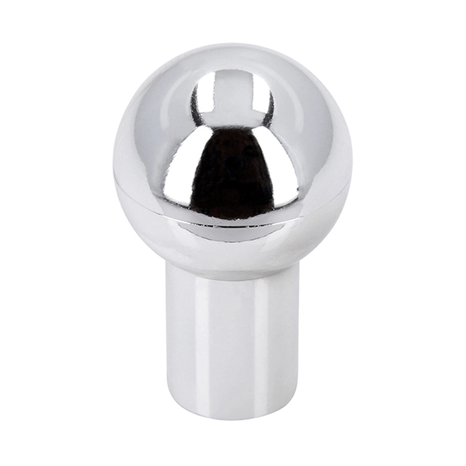 Nábytková knopka, plast chrom 15 x 15 x 24 mm