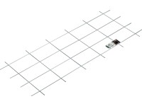 OBI Kovový špalír 150 cm x 60 cm bílý